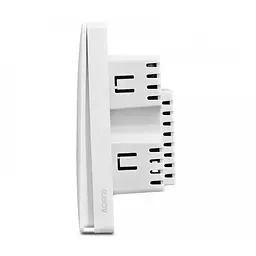 Розумний вимикач одноклавішний з нульовою лінією Aqara Smart Light Control ZigBee D1 [QBKG23LM] [52009] - мініатюра 2