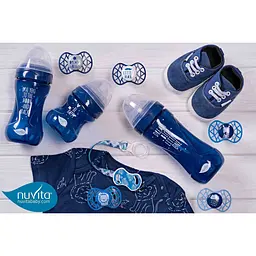 Пустушка Nuvita 7087 Air55 Explorer симетрична 6m+ (зебра лев) 2 шт NV7087M - мініатюра 7
