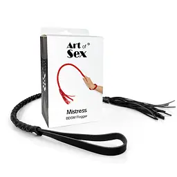 Батіг з екошкіри Art of Sex - Mistress, чорний Art of Sex SO9638 97814 - мініатюра 2