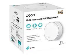 Бездротовий маршрутизатор (роутер) TP-LINK Deco X50 PoE 3-Pack - мініатюра 8