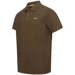 Теніска поло Blaser Active Outfits Solid Polo Shirt 3XL Dark brown - мініатюра 3