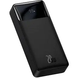 Портативна батарея Baseus Bipow Digital Display Power Bank 20000 mAh 20W PPBD050501 Black - мініатюра 2