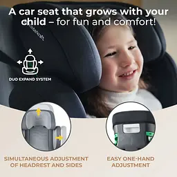 Автокрісло Kinderkraft Xpand 2 i-Size Rocket Grey сіре KCXPAN02GRY0000 (00-00305188) - мініатюра 11