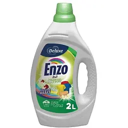 Гель для прання DELUXE 2л Enzo 2in1 Сolor для Кольорового