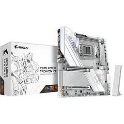 Материнська плата Gigabyte X870 AORUS TACHYON ICE (X870 AORUS TACHYON ICE) (Socket AM5, AMD X870, E-ATX) - мініатюра 2