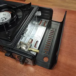 Газовий пальник Portable Gas Stove BDZ-155-A, з регулятором полум'я, сопло Ø23 мм, автоматичний підпал - мініатюра 5