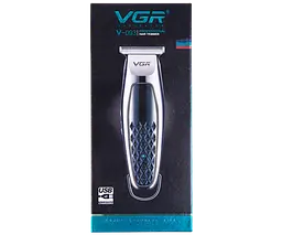 Машинка для стрижки волосся VGR V-093 бездротова з USB зарядкою триммер 5 W сріблясто-чорна (24324-V-093_285) - мініатюра 5