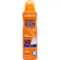 Спрей Babaria Sport Protective Mist сонцезахисний SPF50 200 мл