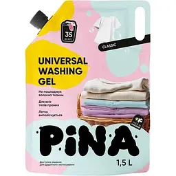 Гель для прання PINA 1.5л Universal Classic (дой-пак)