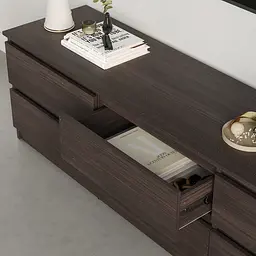 Тумба під телевізор MebelStar Нео 6Ш 180x43x53 см Дуб рістрето (MBS-1289) - мініатюра 3