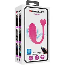 Віброяйце Pretty Love Fisherman 18.9 см рожевий