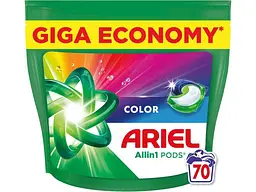 Капсули для прання ARIEL 70шт Pods All-in-1 Color Для кольорового