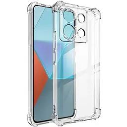 Панель BeCover Anti-Shock для Xiaomi Redmi 13C / Poco C65 Clear (710476) - мініатюра 5