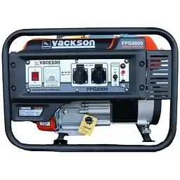 Бензиновий генератор Vackson FPG8000Е1 220 В 3.5 кВт