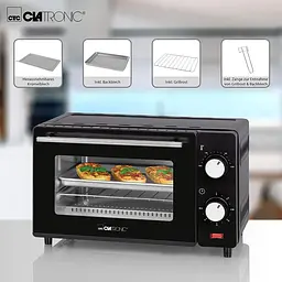 Електродуховка Clatronic MB 3746 Black 8 л - мініатюра 4