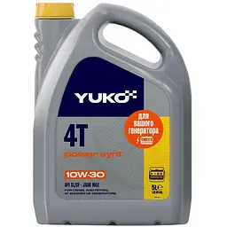 Моторна олива Yuko POWER SYNT 4T 10W-30 5л (4823110402689)
