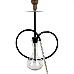 Кальян Tiaga Hookah Classic Black Drop Clear - мініатюра 2