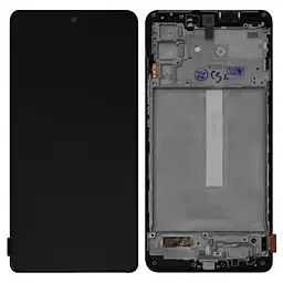 Дисплей Samsung M536 Galaxy M53, чорний, з рамкою, Original (PRC)