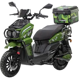 Електроскутер Двомісний Crosser CR-21 (2500W 76.8V/40Ah) Зелений