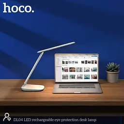 Лампа настільна Hoco LED Eye Protection Desk Lamp DL04 з 3 режимами - мініатюра 3