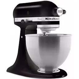 Планетарний міксер KitchenAid Classic 4.3 л чорний (5K45SSEOB) - мініатюра 2