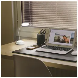 Настільна лампа TITANUM LED DC3 7W 3000-6500K USB сіра (TLTF-022G) - мініатюра 3