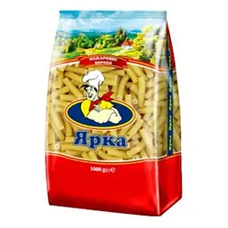 Макаронні вироби Ярка Змiйка 8 мм 1 кг
