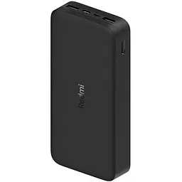 Павербанк Xiaomi Redmi 18W Fast Charge 20000 mAh Black (PB200LZM) - мініатюра 2