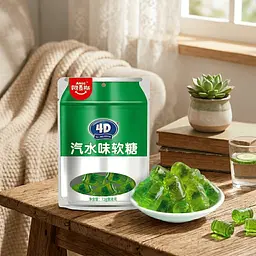 Желейні цукерки Amos 4D Gummy Soda Lime 72г - мініатюра 4