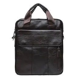 Чоловіча шкіряна сумка Borsa Leather K18863-brown