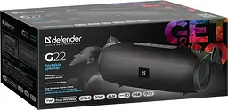 Акустична система 1.0 Defender G22 20W, BT/FM/TF/USB/AUX/TWS - мініатюра 5