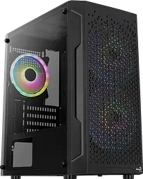 Корпус Aerocool Trinity Mini-G-BK-v2 RGB Black (ACCS-PV32033.11) - мініатюра 2
