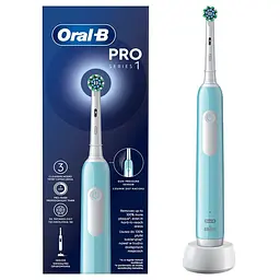 Зубна електрощітка Braun Oral-B Pro1 D305.513.3 CrossAction Caribbean Синій