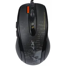 Миша A4Tech F5 чорна, USB V-TRACK