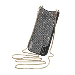 Чохол Becover Glitter Wallet для Apple iPhone X/Xs Silver (703620) - мініатюра 2