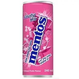 Напій Mentos Fruity Mix Soda with Jelly Bites 240 мл