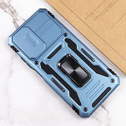 Ударостійкий чохол Camshield Army Ring для Xiaomi Redmi Note 11 Pro 4G/5G / 11E Pro / 12 Pro 4G Блакитний / Light Blue - мініатюра 6