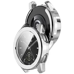 Захисний чохол Tamister для смартгодинника Xiaomi Mi Watch Color 2 з плівкою сріблястий - мініатюра 4