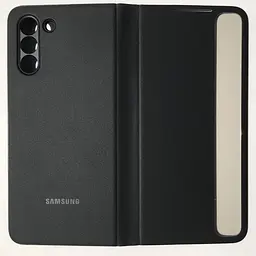 Оригінальний чохол-книжка Samsung для Galaxy S21 Plus Black S-View Clear View Cover Smart (EF-ZG996CBEGRU) - мініатюра 9
