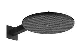 Верхній душ Hansgrohe Raindance Alive S 300 2jet EcoSmart з тримачем matt black 24541670