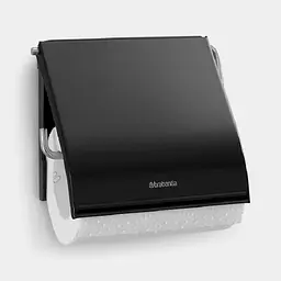 Тримач для туалетного паперу Brabantia ReNew, чорний (108600) - мініатюра 2