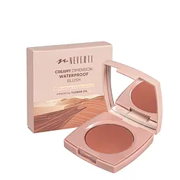 Рум'яна водостійкі компактні Neverti Creamy Dimension Waterproof Blush 6 г (NP203), 006 Mrs Right Коричневий