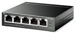 Комутатор TL-SG105PE 5xGE (4xPoE) 65Вт, WebSmart TP-Link teh0018148 - мініатюра 3