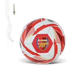 М'яч футбольний ARSENAL FP094 №5, PU 420 грам, 32 панелі, сітка+голка в комплекті - мініатюра 2