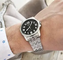 Годинники наручні чоловічі кварцові оригінальні японські Casio Collection MTP-1260PD-1BEF - мініатюра 6