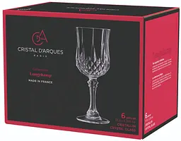 Набір келихів Cristal d'Arques Paris Longchamp, 6х170 мл (6703334) - мініатюра 8