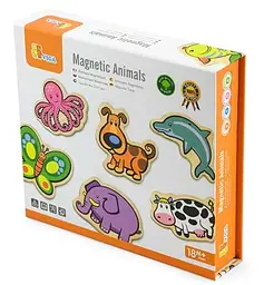 Набір магнітів Viga Toys Звірята, 20 шт (58923) - мініатюра 2