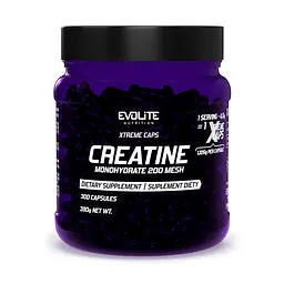 Креатин Evolite Nutrition Моногідрат з Таурином 1000 мг Xtreme - 300 капсул