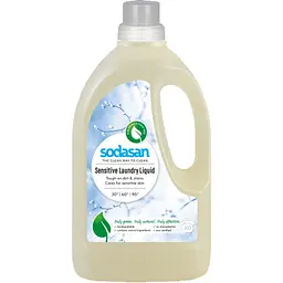 Органічний рідкий засіб для прання Sodasan Universal Sensitiv Bright&White 1.5 л