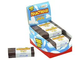 Пластилін Гамма UA 30гр коричневий,восковий 333109(12)(48)